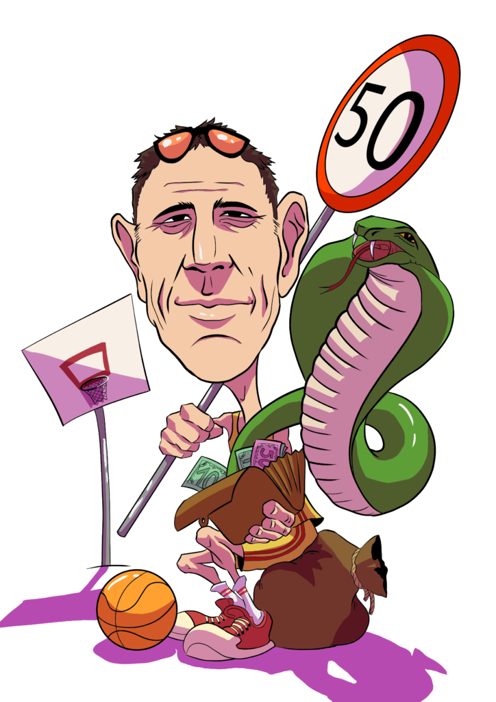 vektorska karikatura