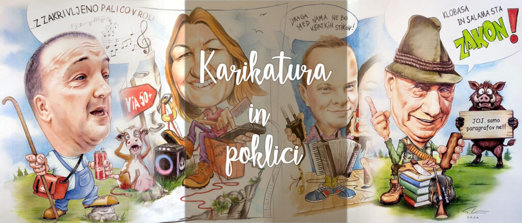 Karikature in poklici